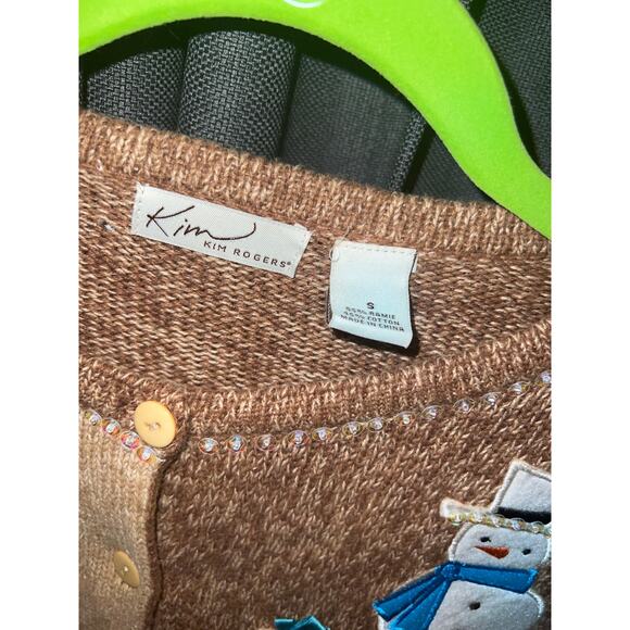 Ugly Christmas Cardigan Sweater Xmas Size Small - Picture 2 of 3